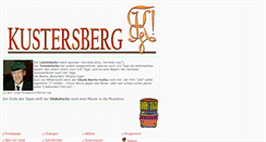 Desktop Screenshot of kustersberg.at
